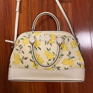 Kate Spade Lemon Handbag and Crossbody